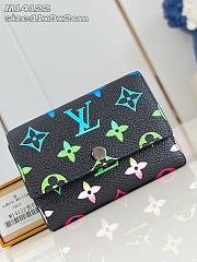 Okify Louis Vuitton Victor Wallet With Harmonious Monogram 11x9x2cm - 1