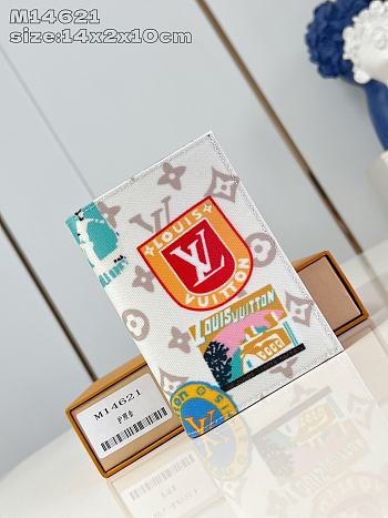 Okify Louis Vuitton Flight Mode Passport Cover M14621 14x2x10cm 