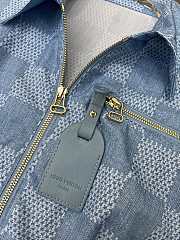 Okify Louis Vuitton Damier Blue Dress SML  - 3