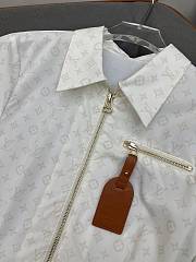 Okify Louis Vuitton White Polo Dress SML  - 3