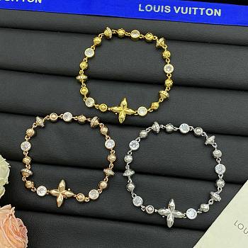 Okify Louis Vuitton Gold/Rose Gold/Silver Bracelet 23596