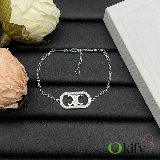 Okify Celine Silver Bracelet 23598 - 1