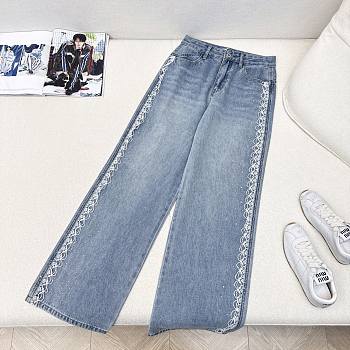 Okify MiuMiu Lace Jeans 
