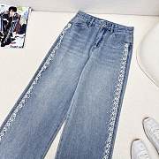Okify MiuMiu Lace Jeans  - 4