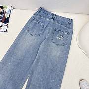 Okify MiuMiu Lace Jeans  - 2