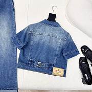Okify Prada Denim Blue Jacket 23612 - 5