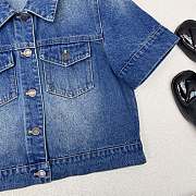Okify Prada Denim Blue Jacket 23612 - 4