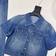 Okify Prada Denim Blue Jacket 23612 - 2