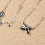 Okify Chaumet Silver/Gold Necklace 23619 - 5