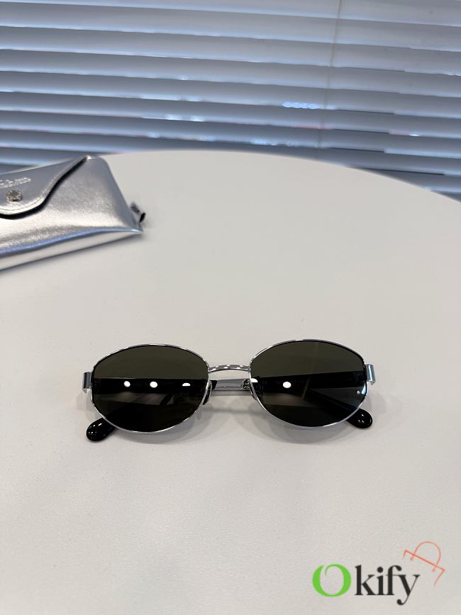 Okify Fakeme NoCap Sunglasses In Silver Frame - 1