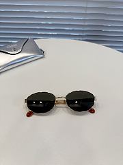 Okify Fakeme NoCap Sunglasses In Gold Frame Gray Lense - 1