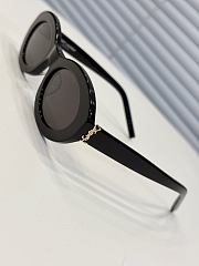 Okify YSL SL M 136/F Black Sunglasses - 6
