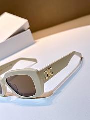 Okify Celine CL40216 Sunglasses In White - 5