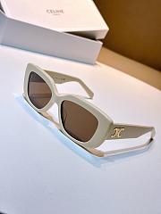 Okify Celine CL40216 Sunglasses In White - 4