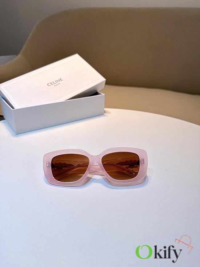 Okify Celine CL40216 Sunglasses In Pink - 1