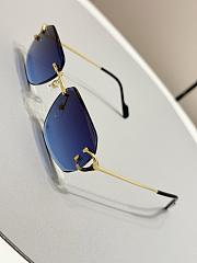 Okify Cartier CT0468S Sunglasses In Dark Blue  - 3