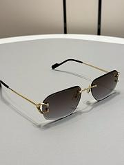 Okify Cartier CT0468S Sunglasses In Gray  - 4