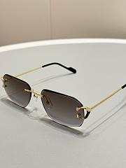 Okify Cartier CT0468S Sunglasses In Gray  - 3