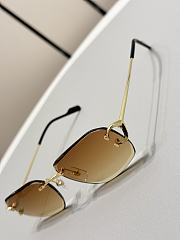 Okify Cartier CT0468S Sunglasses In Brown - 3