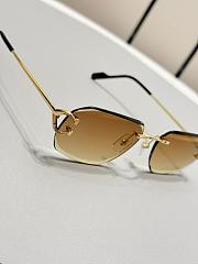 Okify Cartier CT0468S Sunglasses In Brown - 5