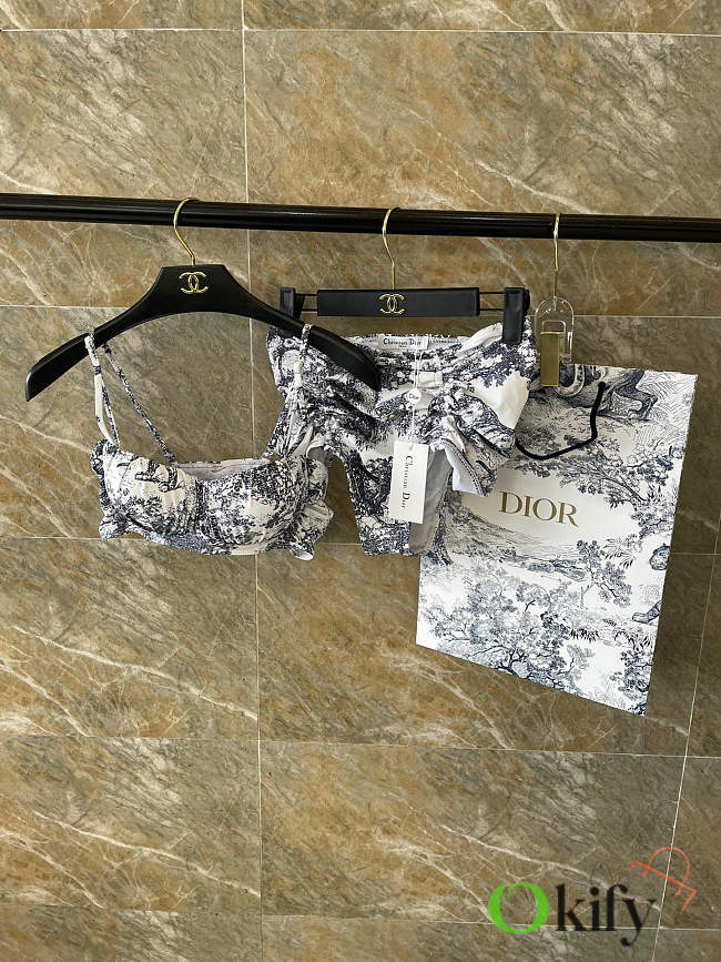 Okify Dior Tube Top Bikini S-XL - 1