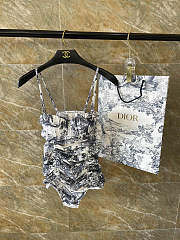 Okify Dior White Swimming Suit S-XL 23640 - 1