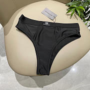 Okify Balenciaga Black Two Piece Bikini S-XL 23641 - 6
