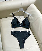 Okify Balenciaga Black Two Piece Bikini S-XL 23641 - 4