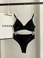 Okify Balenciaga Black Two Piece Bikini S-XL 23641 - 3
