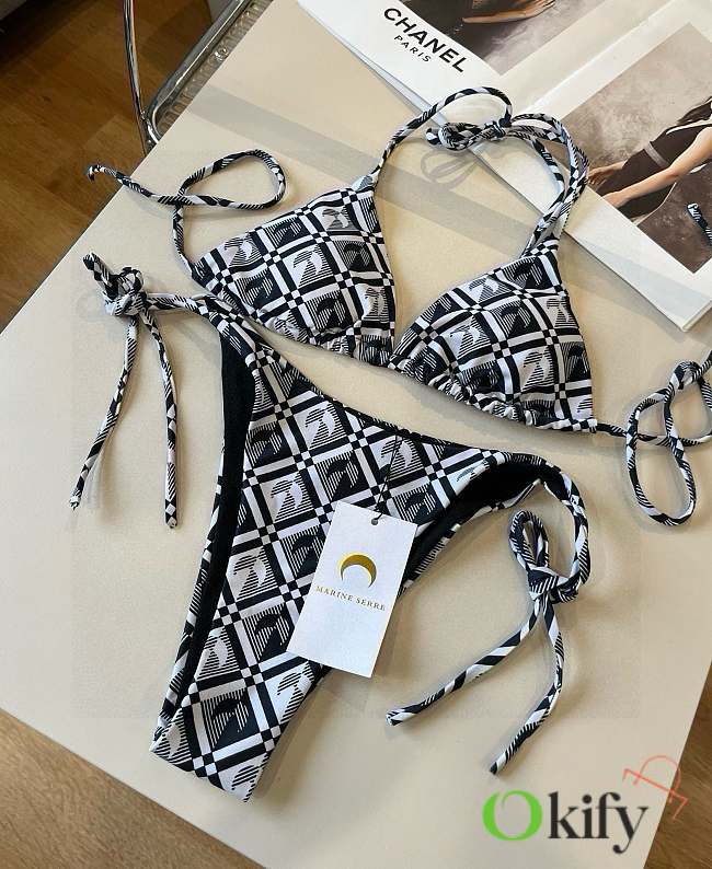 Okify Marine Serre Black Bikini  - 1