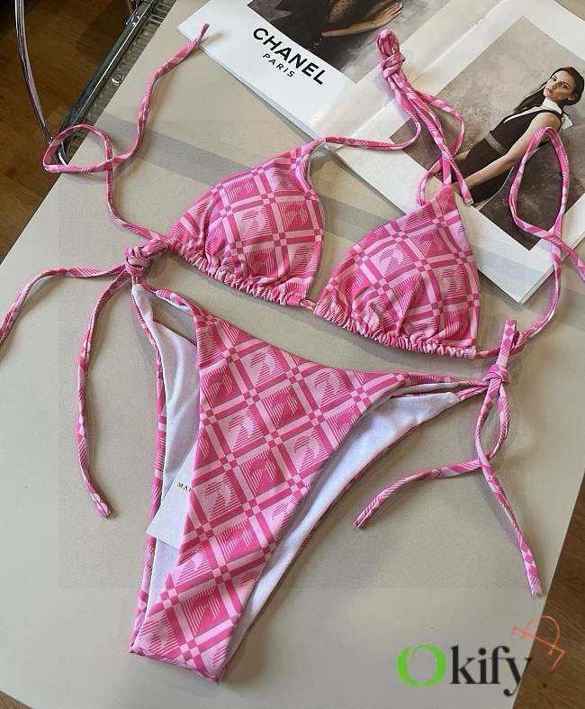 Okify Marine Serre Pink Bikini  - 1
