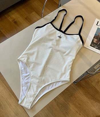 Okify Alo White Swimming Suit S-XL 23649