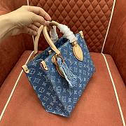Okify Louis Vuitton OnTheGo Denim Bag M14633 25x19x11.5cm - 4