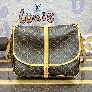 Okify Louis Vuitton Saumur Bag In Brown M42254 33x26x22cm - 3