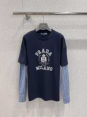 Okify Prada Two-piece Long Sleeve T-shirt SML  - 1