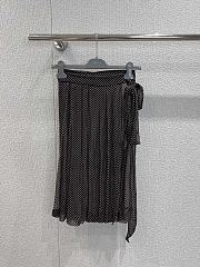 Okify Prada Polka Dot Skirt SML  - 1