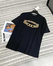 Okify Balmain Black T-shirt SML 23671 - 1
