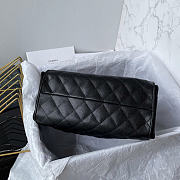Okify CC 25 Hobo Bag In Black 30x26x14cm - 6