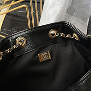 Okify CC 25 Hobo Bag In Black 30x26x14cm - 4