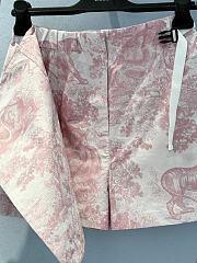 Okify Dior Forest Skirt Pants In Pink SML  - 4