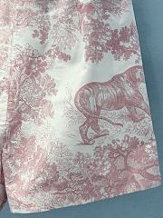Okify Dior Forest Skirt Pants In Pink SML  - 3