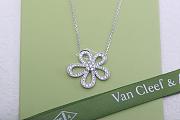Okify VCA Diamond Flower Necklace  - 4