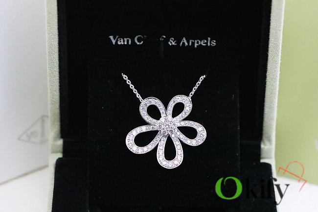 Okify VCA Diamond Flower Necklace  - 1