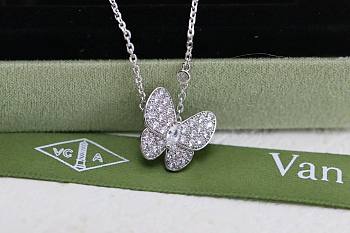 Okify VCA Diamond Butterfly Necklace 