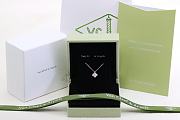 Okify VCA Silver Necklace With Diamond - 3