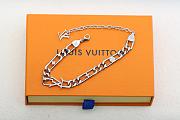 Okify Louis Vuitton Silver Bracelet For Men  - 5