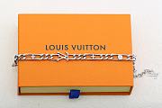Okify Louis Vuitton Silver Bracelet For Men  - 4