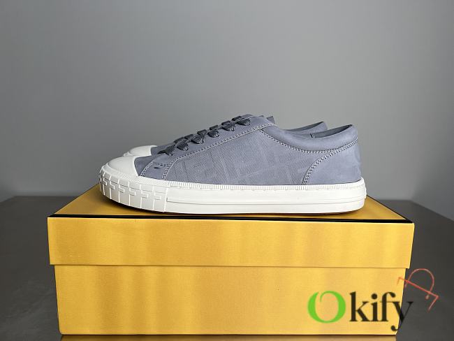 Okify Fendi Domino Sneakers In Gray EU35-45  - 1