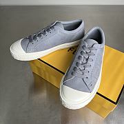 Okify Fendi Domino Sneakers In Gray EU35-45  - 2