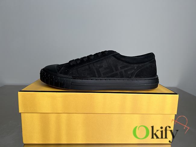 Okify Fendi Domino Sneakers In Black EU35-45  - 1